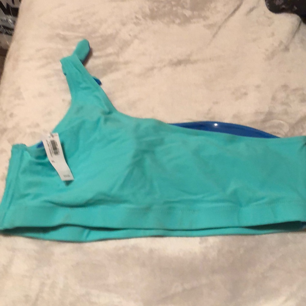 Old navy one shoulder swim top
